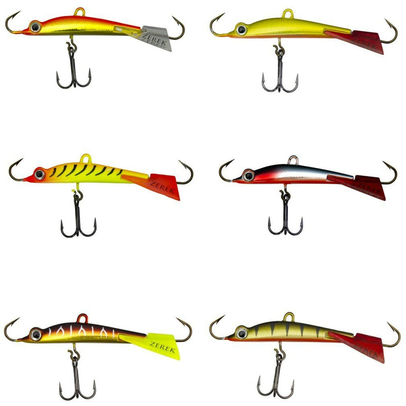 40mm Zerek Ice Gigolo Jig Fishing Lure - 10gm Ice Jig Lure