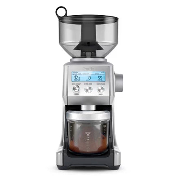 Breville The Smart Grinder Pro Electric Coffee Brewer Machine Stainless Steel