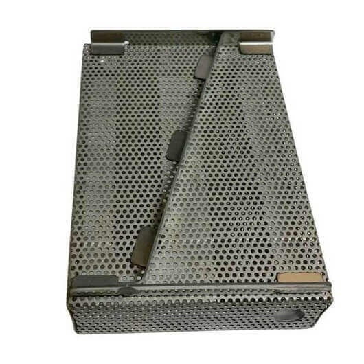 Flaming Coals Stainless Steel EZ-Cold Smoker Tray for Pellet Smoking