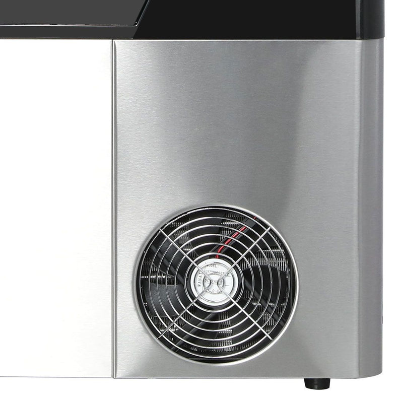 Spector Ice Maker Machine Commercial 2.1L Cube Tray 15kg/24H Stainless-Steel