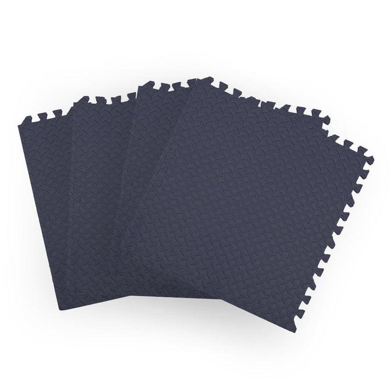 Bopeep EVA Foam Kids Play Mat Floor Kid Crawling Interlocking Home Navy 60x60