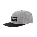 Jetpilot Bloodbath Grey Marle Snapback Peaked Cap