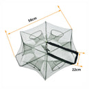 Portable Crab Net - 6 Holes
