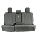 Razorback 4x4 XP7 Heavy Duty Canvas Rear Seat Covers For a Toyota HiLux 8th Gen SR (Cloth Seats Only)