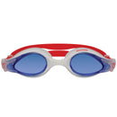Mirage Adult Swim Pack with Goggles, Cap, Earplugs and Hard Case (Red)