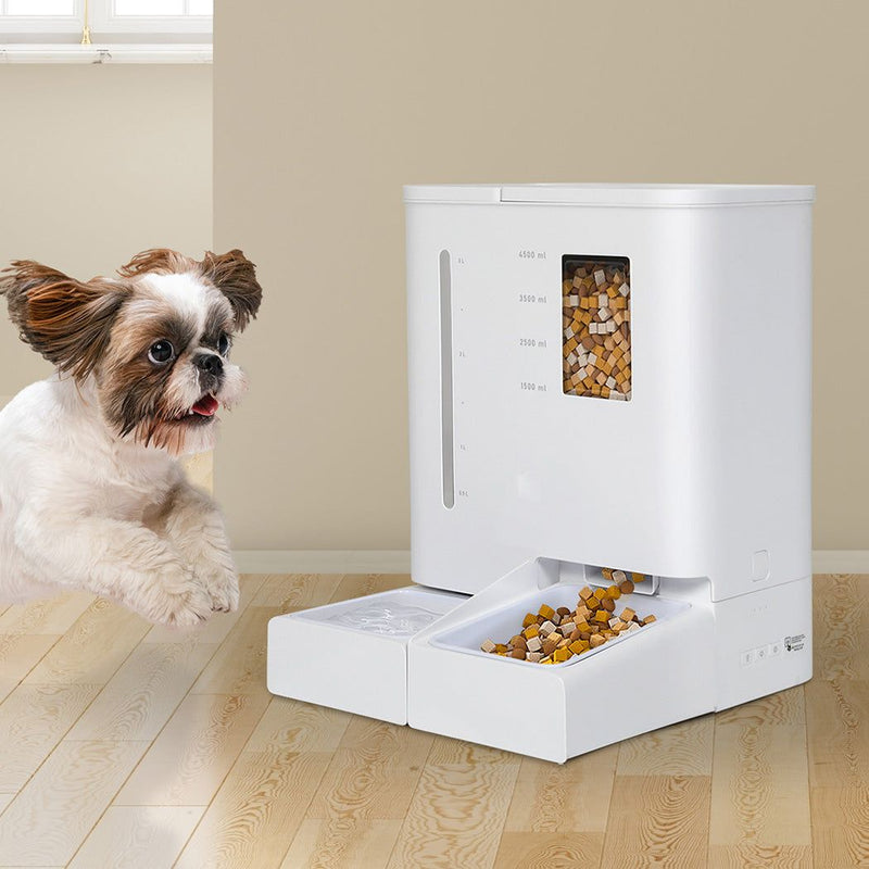 Pawz 2-in-1 Automatic Pet Cat Dog Feeder Water Set WiFi Smart Food Dispenser APP