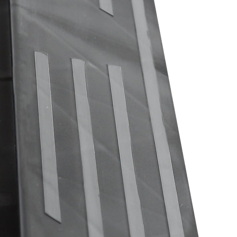 Levede Baby Safety Gate Adjustable Pet Security Stair Door Support Ramp Black