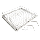 Twin Pull Out Pantry Unit Set, 110mm Baskets (Chrome)
