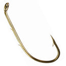 50 Pack of Eagle Claw 6030B Bronze Double Sliced Baitholder Fishing Hooks