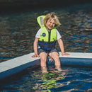 Jobe Yellow 100N Small Kids Unisex Reflective Neoprene Safety Life Jacket Vest