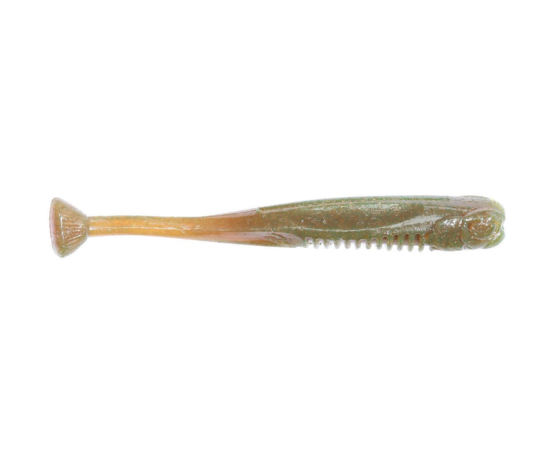 5 Pack of 3.5 Inch Zman Drop Kickerz Soft Plastic Lures - MOTOR OIL