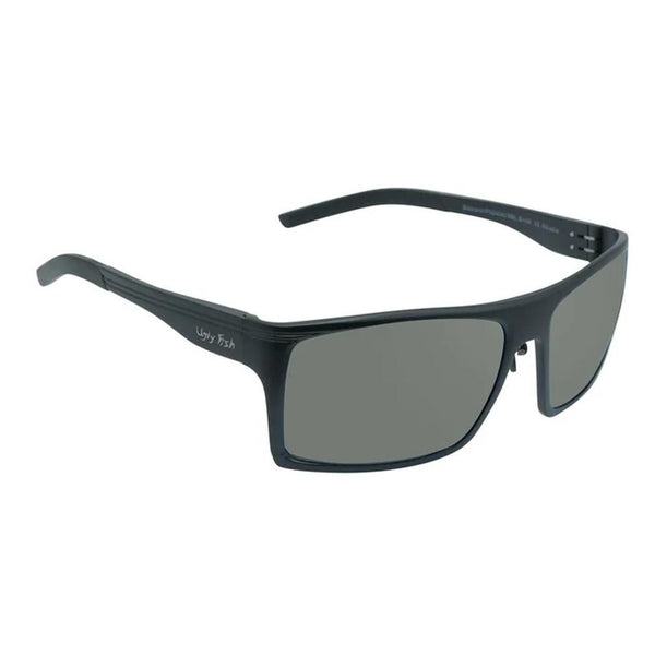 Ugly Fish Blizzard PN24040 Metal Black Frame/Smoke Lens Polarised Sunglasses