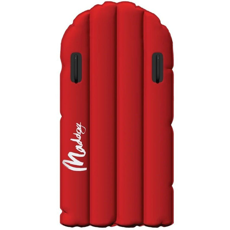 Maddog Fabric Inflatable Surf Mat with Handles 133 x 78cm (Red)