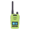 Oricom DTXTP600 Lime 5 Watt IP67 Waterproof Handheld UHF CB Radio Trade Pack (Twin Radios)