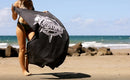 Seaman Marine Sand-Free Microfibre Quick Dry Beach Towel - 800mm x 1600mm
