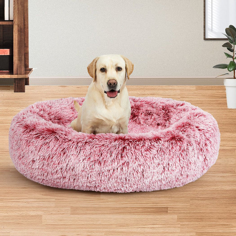 Pawz Replaceable Cover For Dog Calming Bed Nest Mat Soft Plush Kennel Pink XL