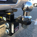 Mister Hitches Raptor 4.5T Super Duty Adjustable Ball Mount - Long Drop Shank