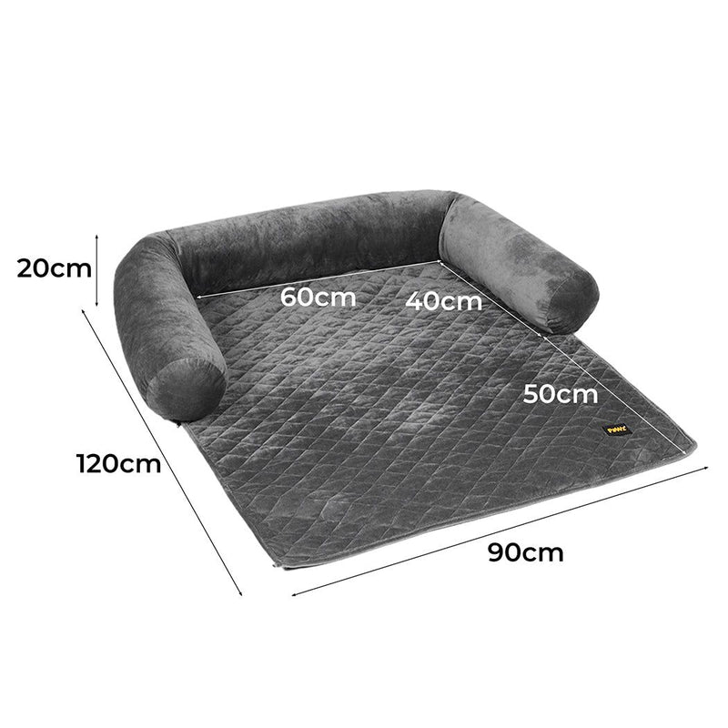 Pawz Kids Pet Protector Sofa Cover Dog Cat Non-slip Couch Cushion Slipcover XL