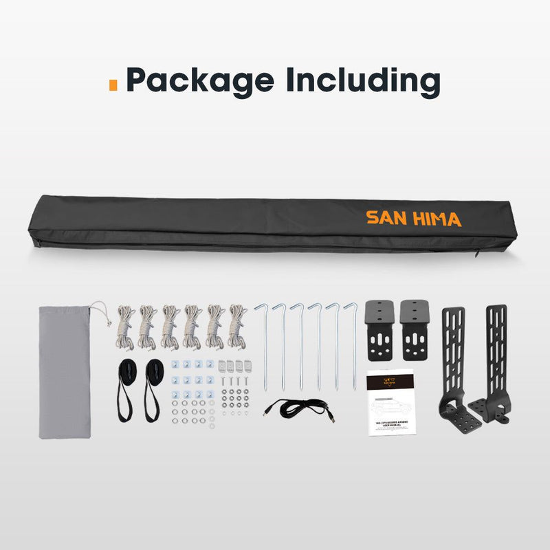 San Hima 270 Degree Free-Standing Awning 600D Double-Ripstop