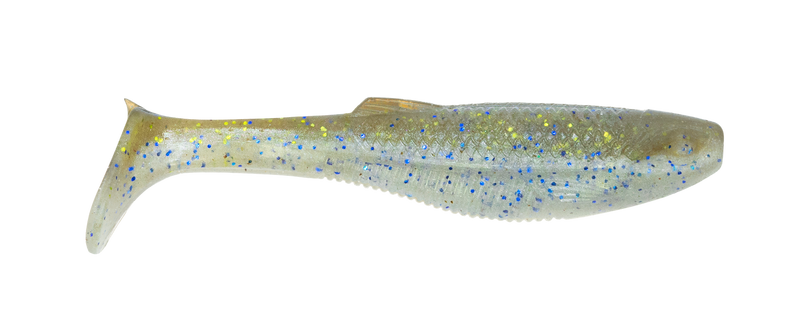 3 Pack of 5.5 Inch Rapala Crush City Heavy Hitter Soft Plastic Paddle Tail Lures