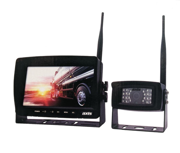 Axis HD074WK 7" High resolution Wireless Reversing System With DVR Recording