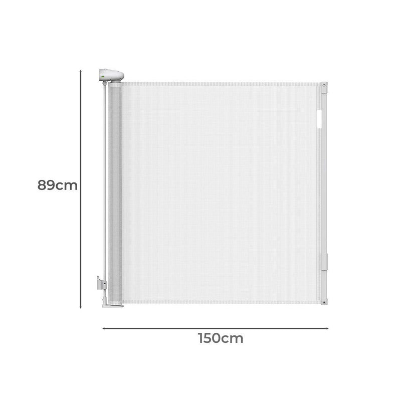 Bopeep Baby Safety Gates Adjustable Retractable Pet Dog Stair Doorways Guard 150