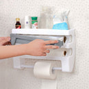 Paper Towel Holder Rack Kitchen Organizer