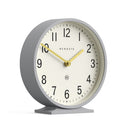 Newgate Q Mantel Clock-Clock Grey