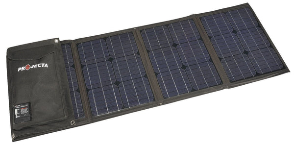 Projecta Monocrystalline 12V 120W Soft Folding Solar Panel Kit