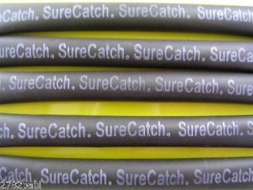 1 Packet of Black SureCatch Fishing Heat Shrink Tube - Wire Cable Sleeve Tubing