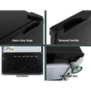 Upright Caravan Fridge 12V/24V/240V