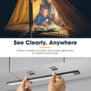 San Hima LED Camping Strip Light White Amber Lamp w/ Rechargeable Battery Black