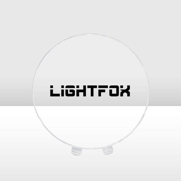 1 Pc Clear Protective Lens Cover for Lightfox 7" LED Driving Lights