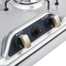 Dometic PI8022 Two burner gas stove with safety glass lid