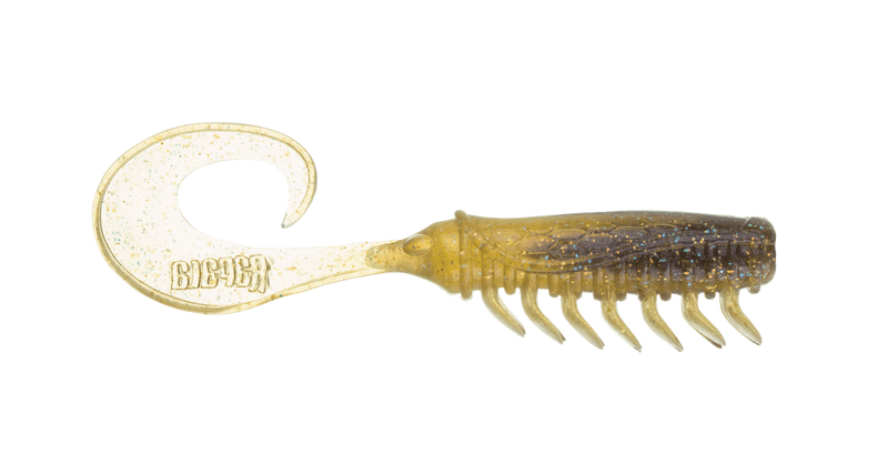 Rapala Crush City 6 Pack of 3.25 Inch Creeper Soft Plastic Curly Tail Lures