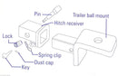 Ark Premium Trailer Coupling and Tow Bar Hitch Lock ATL155