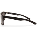 Dirty Dog Volcano Satin Black/Grey-Silver Mirror Polarised Sunglasses