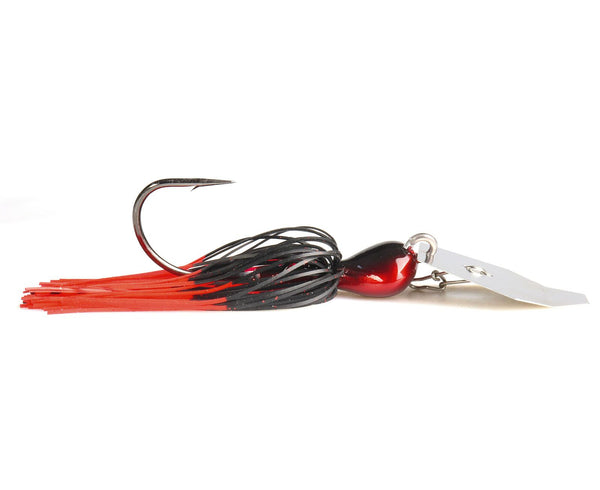 Zman 3/4oz Chatterbait Big Blade Skirted Jig Lure - BLOODY NIGHTMARE