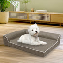 Pawz Orthopedic Dog Bed Memory Foam Cushion Cat Calming Mat Washable M Coffee