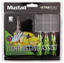 Mustad Light Jigging Assist Hook Replacement Kit with Split Ring Pliers
