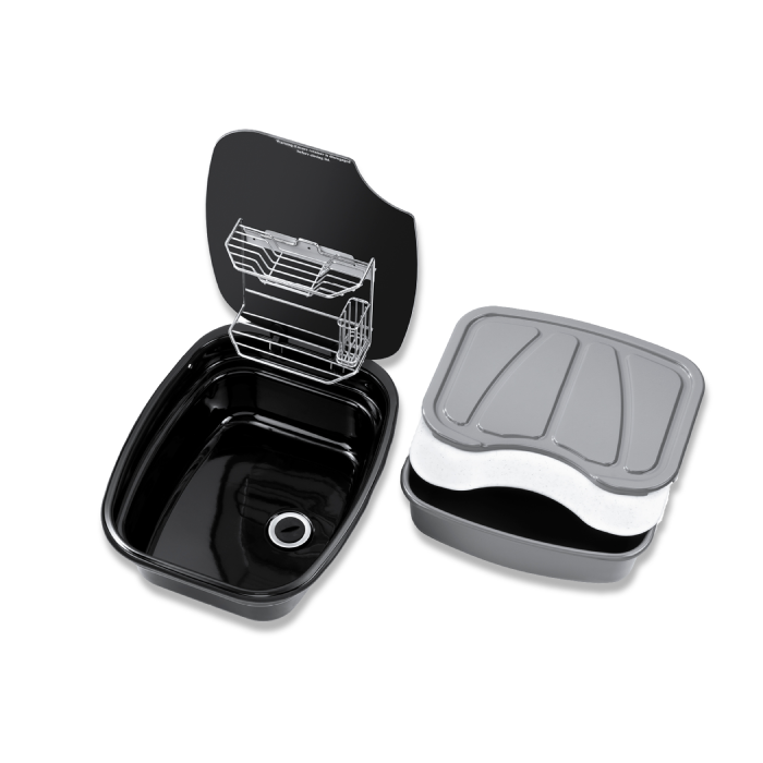 Thetford Enamelled Kitchen Centre - Black