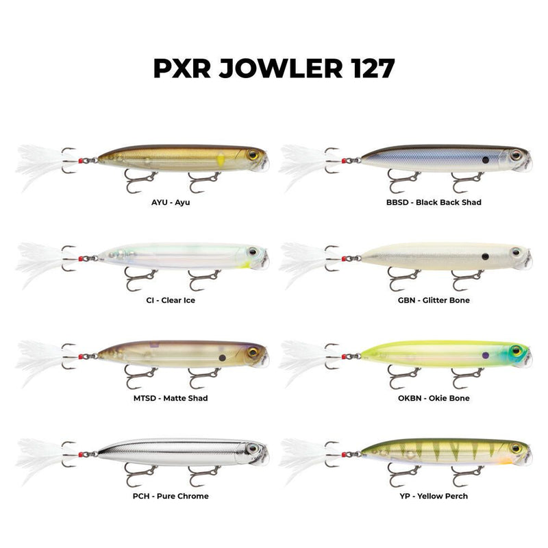 Rapala 127mm Precision Extreme Jowler Topwater Fishing Lure