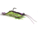 2 Pack of Zman 3.5 Inch PrawnZ Elite Pre-Rigged Soft Bait Lures