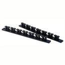 2 Pack Wilson Small Moulded Rubber Rod Racking - Holds Up To 14 Fishing Rods