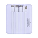 5000mAh POWER BANK BULIT-IN CABLES