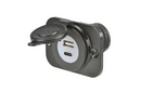 NARVA USB A + USB C SINGLE SOCKET F/ 81103BL