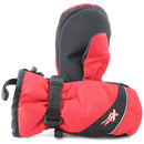 XTM Swoosh Kids Snow and outdoor Winter Ski Mitts Red (Size L 19cm)