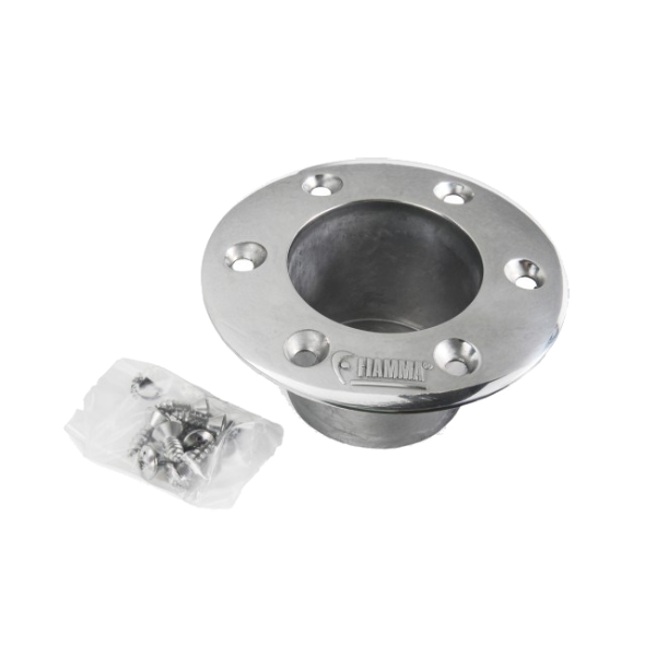 Fiamma table leg floor recessed base