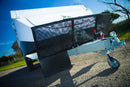 D-Flector Caravan Standard Stone Guard 2200mm - Angled (Special Aerospace Grade Heavy Duty Aluminum)