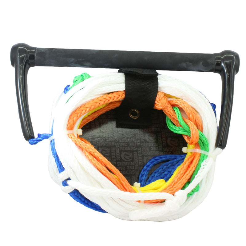 Riders Inc 75' (23m) 5 Loop Water Ski Slalom Tow Rope with 13" Aluminium Team Handle